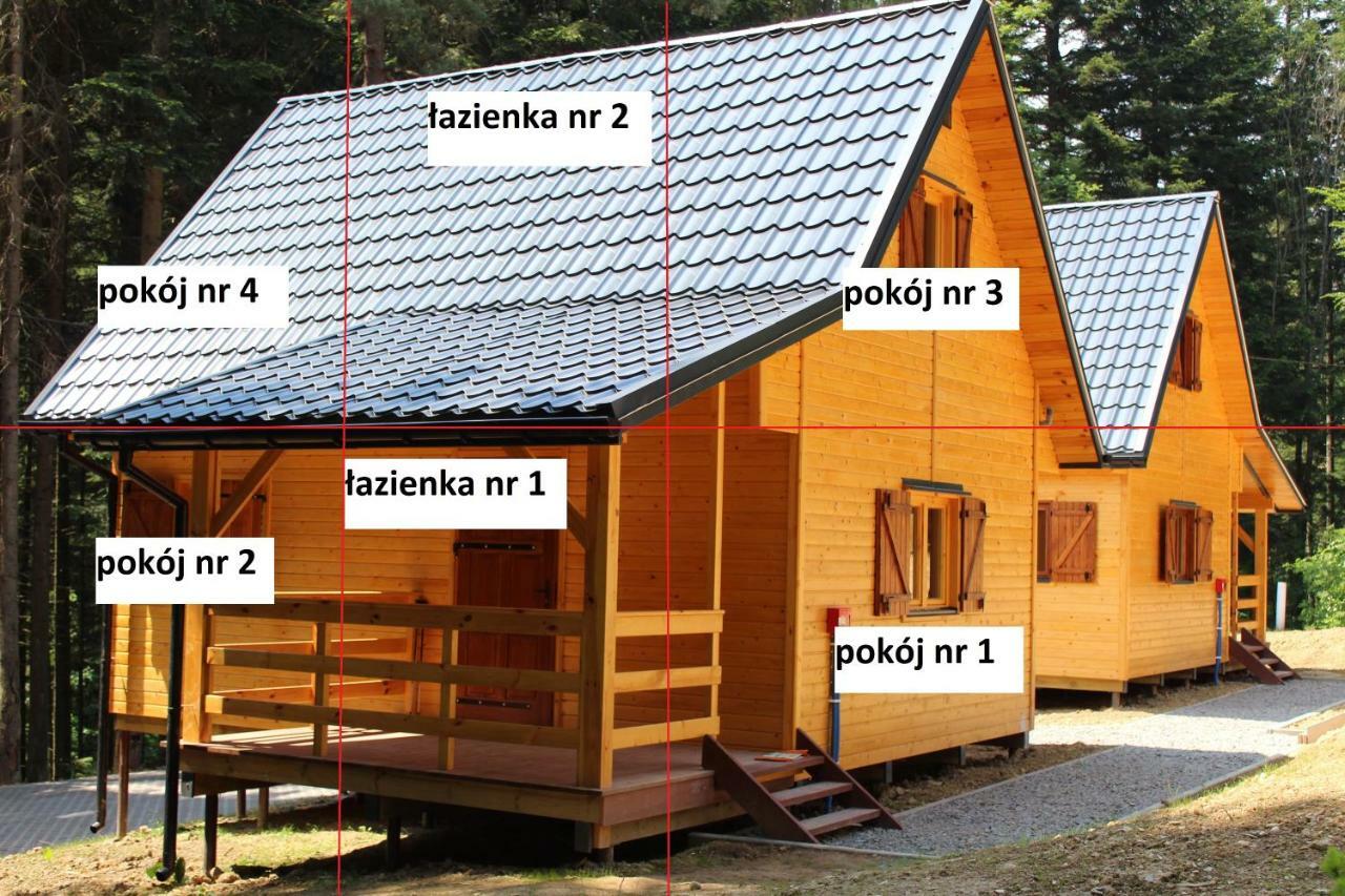 Lesna Willa Pttk W Komanczy Komańcza Eksteriør bilde